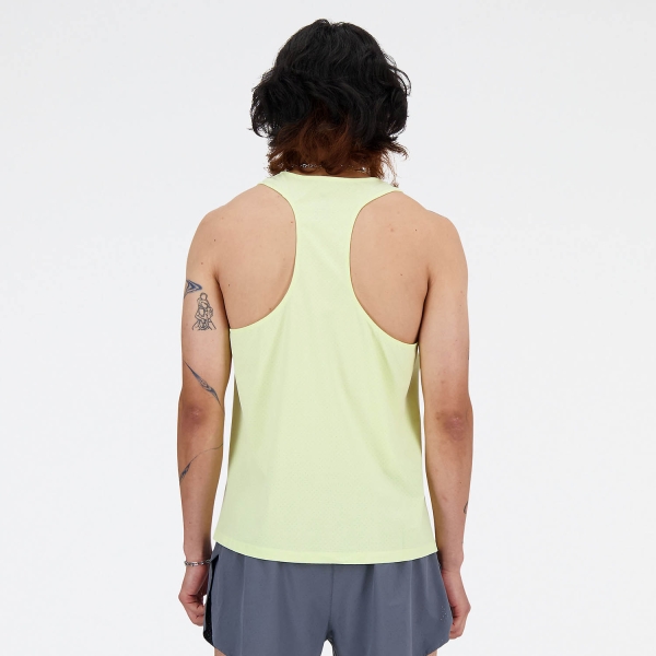 New Balance Athletics Racing Tank - Limelight