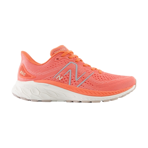 Woman's Structured Running Shoes New Balance Fresh Foam X 860 v13  Gulf Red W86013R