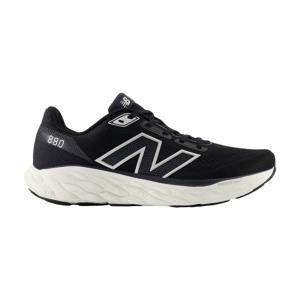 Men's Neutral Running Shoes New Balance Fresh Foam X 880v14 Wide  Black/Silver Metallic M880B14