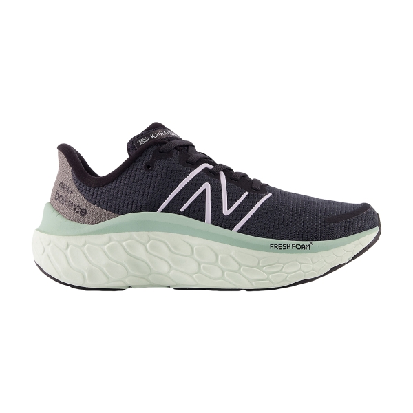 Women's Neutral Running Shoes New Balance Fresh Foam X Kaiha Road  Black/Greenv WKAIRCT1