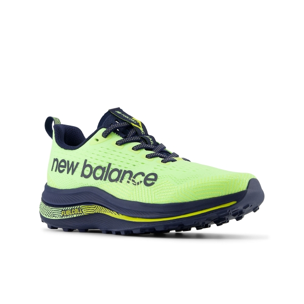 New Balance Fuelcell Supercomp Trail - Bleached Lime Glo