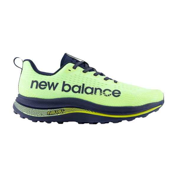 Zapatillas Trail Running Hombre New Balance Fuelcell Supercomp Trail  Bleached Lime Glo MTTRXCC