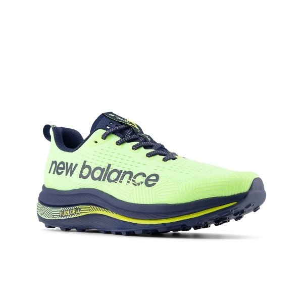 New Balance FuelCell Supercomp Trail - Bleached Lime Glo