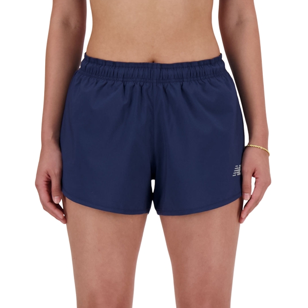 Women's Running Shorts New Balance Performance 3in Shorts  NB Navy WS41226NNY