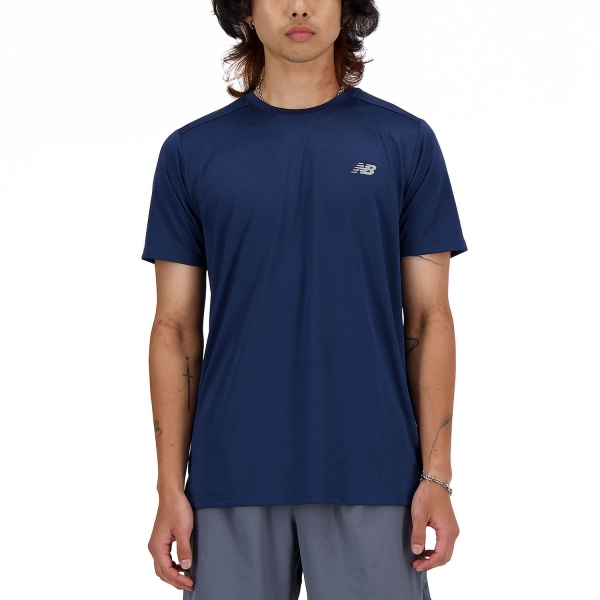 Men's Running T-Shirt New Balance Performance TShirt  NB Navy MT41222NNY