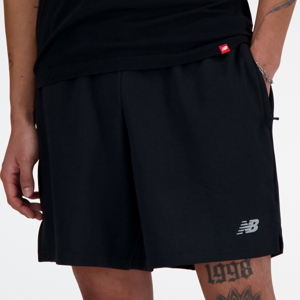 New Balance Tech Knit 7in Shorts - Black