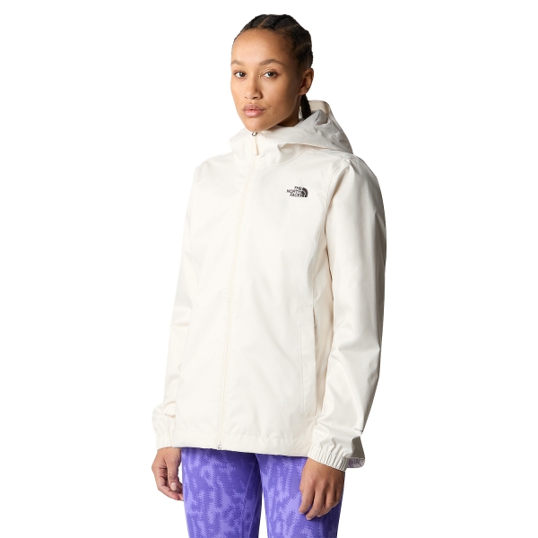 Women's Outdoor Jacket and Shirt The North Face Quest Jacket  White Dune NF00A8BAQLI