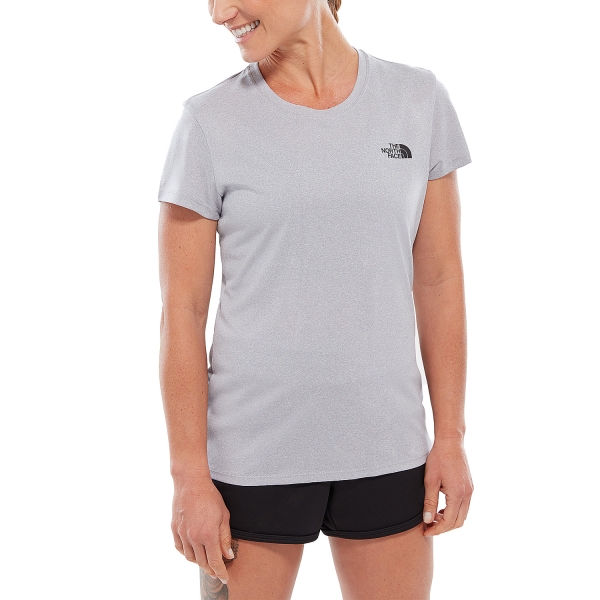 Camisetas Fitness y Training Mujer The North Face Reaxion Amp Camiseta  TNF Light Grey Heather NF00CE0TDYX