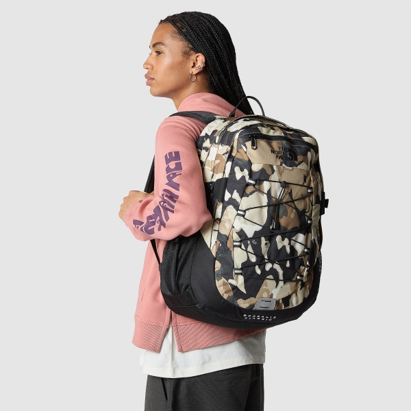 The North Face Borealis Classic Backpack - Khaki Stone/Grounded Floral Print