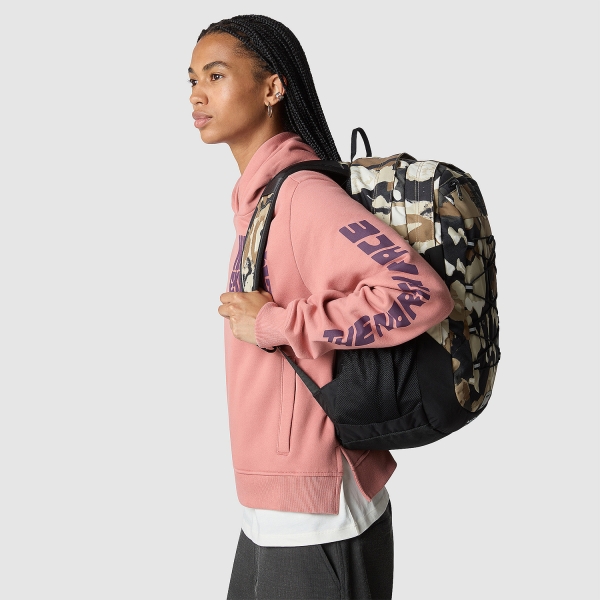 The North Face Borealis Classic Backpack - Khaki Stone/Grounded Floral Print