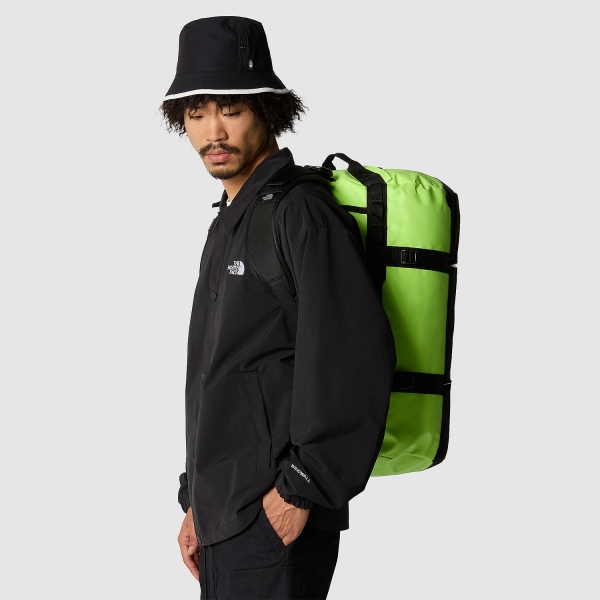 The North Face Base Camp S Duffle - Safety Green/TNF Black