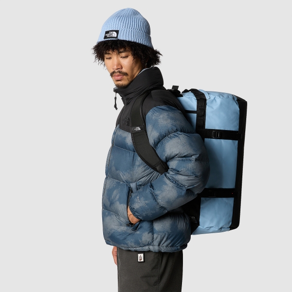 The North Face Base Camp S Duffle - Steel Blue/TNF Black