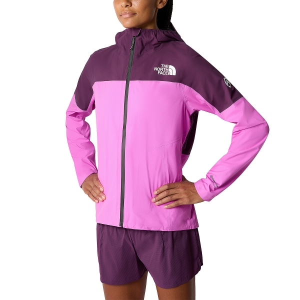 Women's Running Jacket The North Face Summit Superior Futurelight Jacket  Black/Currant Purple NF0A7ZTXRLO