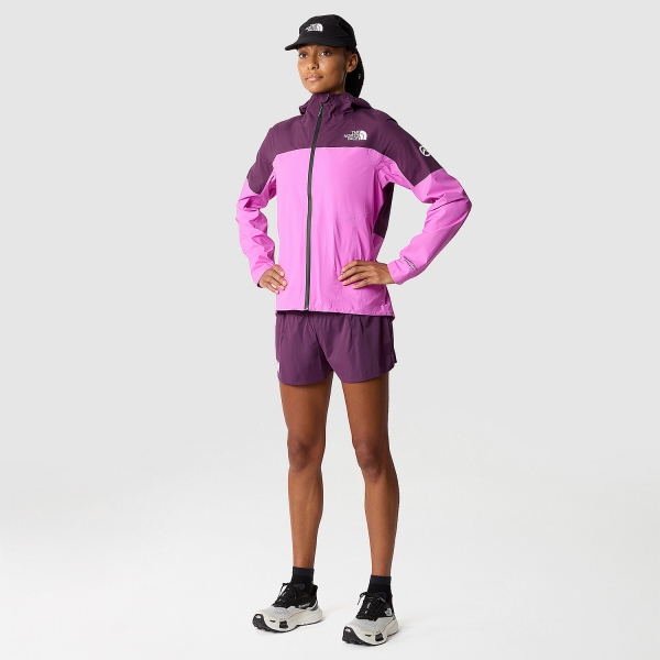 The North Face Summit Superior Futurelight Giacca - Black/Currant Purple