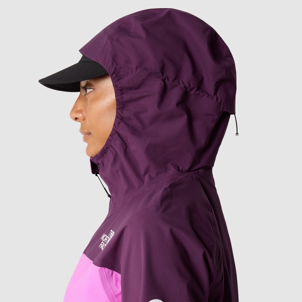 The North Face Summit Superior Futurelight Giacca - Black/Currant Purple