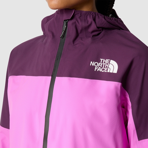 The North Face Summit Superior Futurelight Giacca - Black/Currant Purple