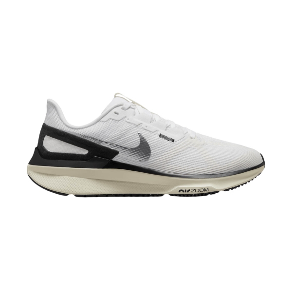 Woman's Structured Running Shoes Nike Air Zoom Structure 25  White/Black/Sail/Coconut Milk DJ7884104
