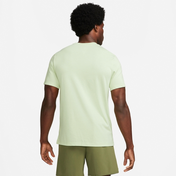 Nike Pro Fitness T-Shirt - Olive Aura
