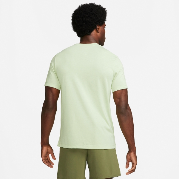 Nike Pro Fitness Camiseta - Olive Aura