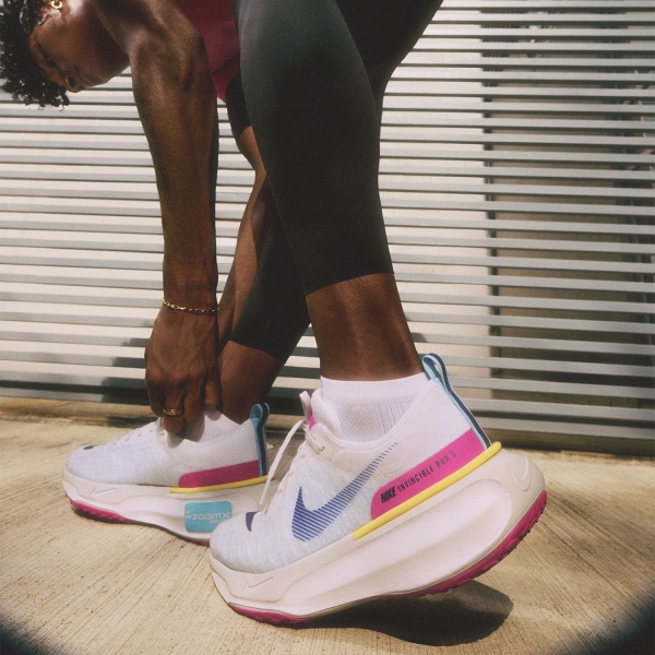Nike ZoomX Invincible Run Flyknit 3 - White/Deep Royal Blue/Photon Dust