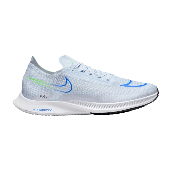 Men's Performance Running Shoes Nike ZoomX Streakfly  Football Grey/Green Strike/Racer Blue DJ6566006