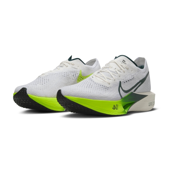 Nike ZoomX Vaporfly Next% 3 - White/Pro Green/Volt/Sail