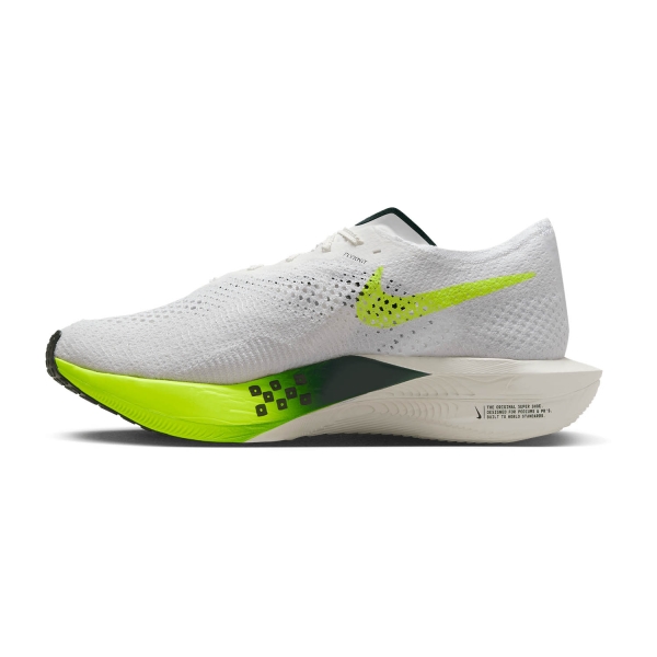 Nike ZoomX Vaporfly Next% 3 - White/Pro Green/Volt/Sail