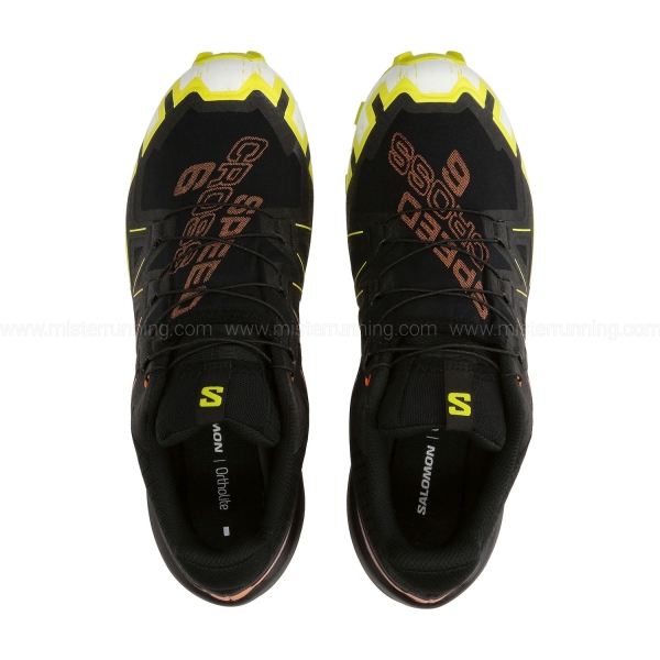 Salomon Speedcross 6 GTX Unisex Shoes Black/Surf/Yellow