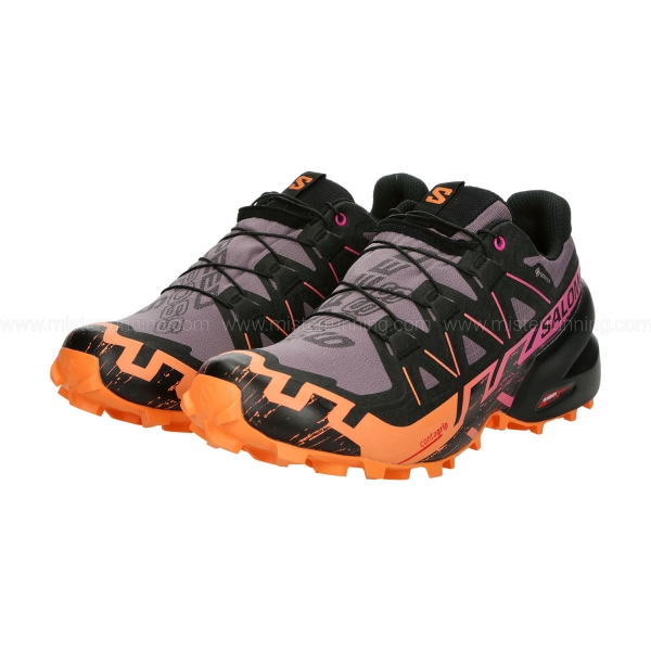 Salomon Speedcross 6 GTX - Moonscape/Black/Bird Of Paradise