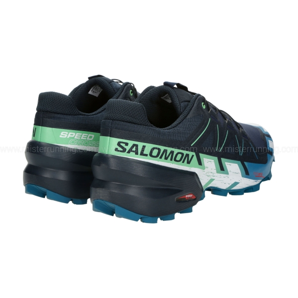 Salomon Speedcross 6 - Carbon/Tahitian Tide/White