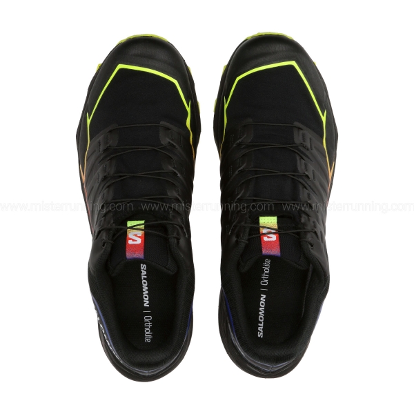 Salomon Thundercross GTX Blue Fire - Black/Surf The Web/Safety Yellow