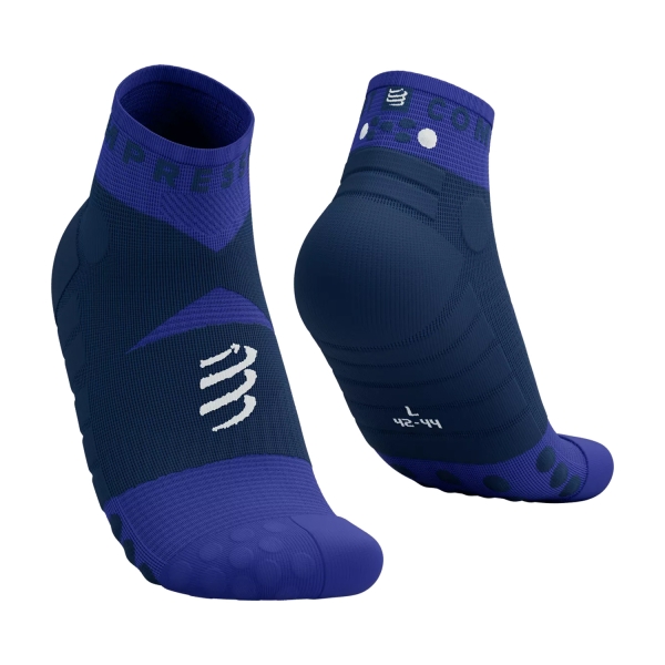Running Socks Compressport Ultra Trail Low V2.0 Socks  Dazz Blues/Blues SLCU4425057
