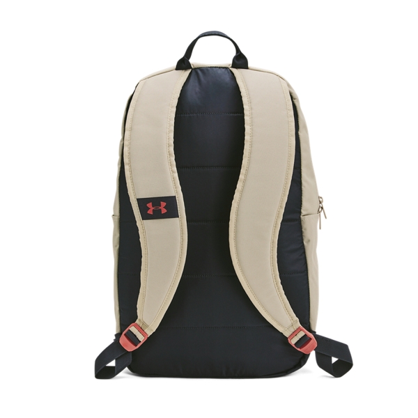 Under Armour Halftime Backpack - Khaki Base/Sedona Red/Anthracite