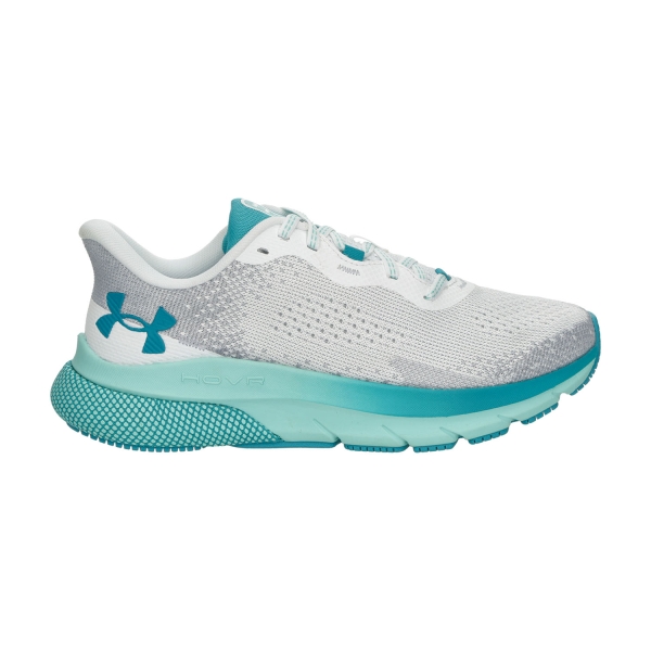 Women's Neutral Running Shoes Under Armour HOVR Turbulence 2  White/Circuit Teal 30265250102