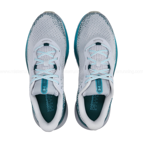 Under Armour HOVR Turbulence 2 - Halo Gray/Hydro Teal/Circuit Teal