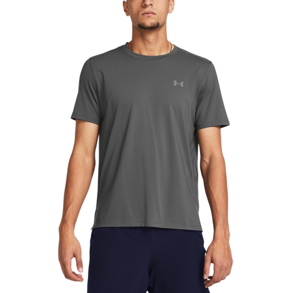 Men's Running T-Shirt Under Armour Launch Elite TShirt  Castlerock/Reflective 13826480025