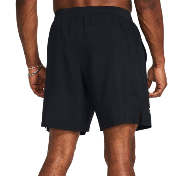 Under Armour Launch 7in Shorts - Black/Reflective