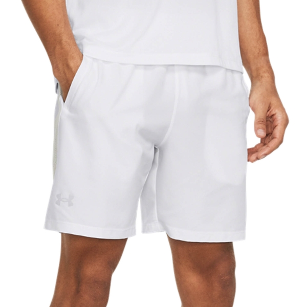 Men's Running Shorts Under Armour Launch 7in Shorts  White/Reflective 13826200100