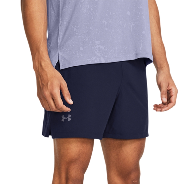 Men's Running Shorts Under Armour Launch Elite 5in Shorts  Midnight Navy/Reflective 13765090410
