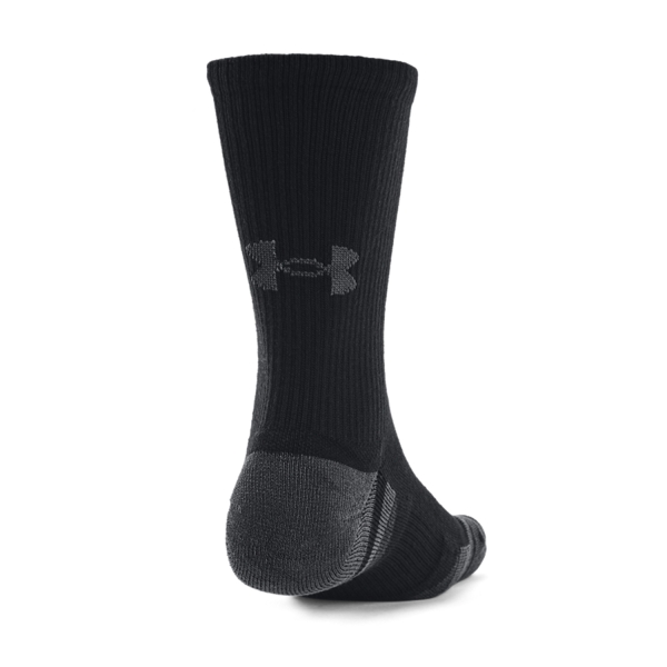 Under Armour Performance Tech Crew x 3 Calcetines - Black/Jet Gray