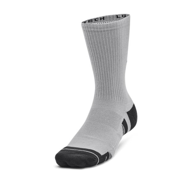 Running Socks Under Armour Performance Tech Crew x 3 Socks  Mod Gray 13795120011