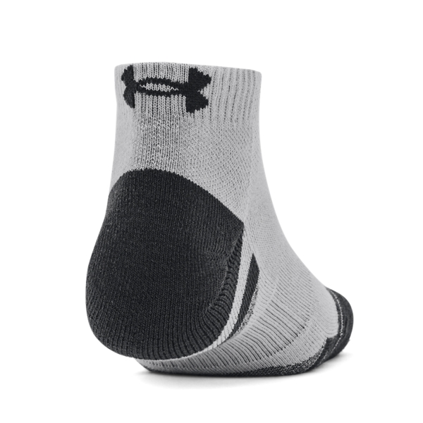 Under Armour Performance Tech Low x 3 Calze - Mod Gray/White/Jet Gray