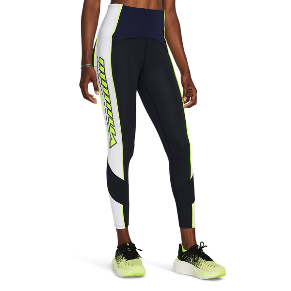 Tights Running Donna Under Armour Under Armour Run Everywhere Ankle Tights  Black/Midnight Navy/White  Black/Midnight Navy/White 