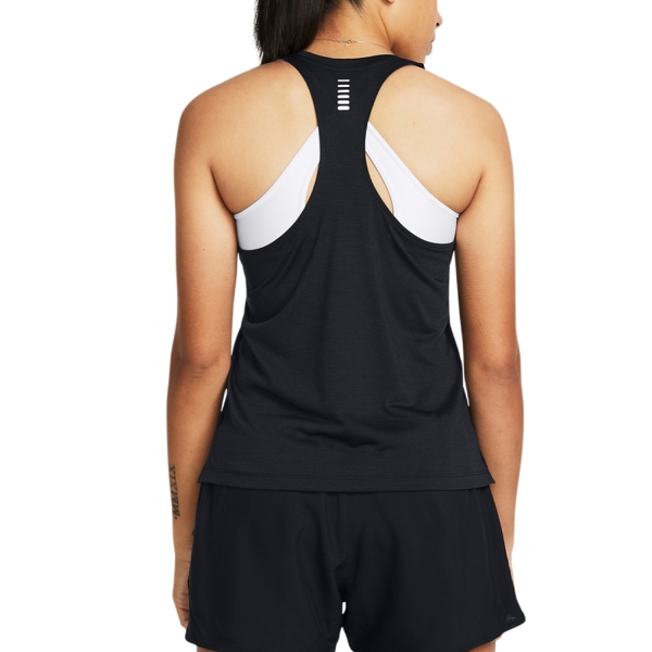 Under Armour Streaker Top - Black/Reflective