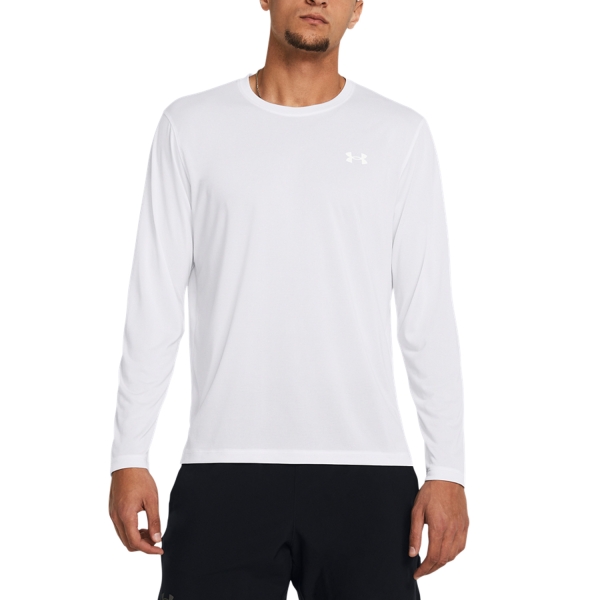 Men's Running Shirt Under Armour Streaker Shirt  White/Reflective 13825840100