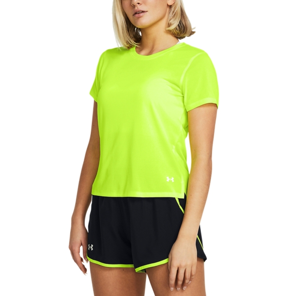 Women's Running T-Shirts Under Armour Streaker TShirt  High Vis Yellow/Reflective 13824340731