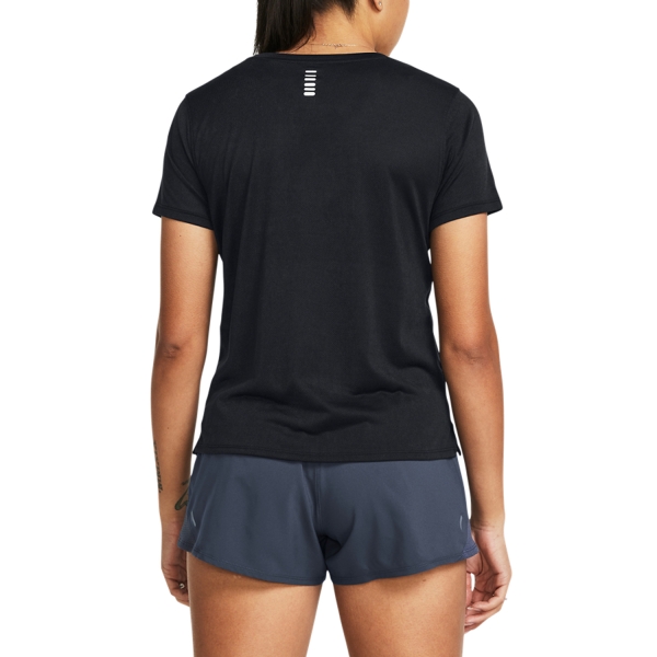 Under Armour Streaker Splatter Camiseta - Black/Reflective