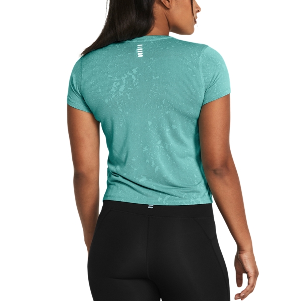 Under Armour Streaker Splatter Camiseta - Radial Turquoise/Reflective