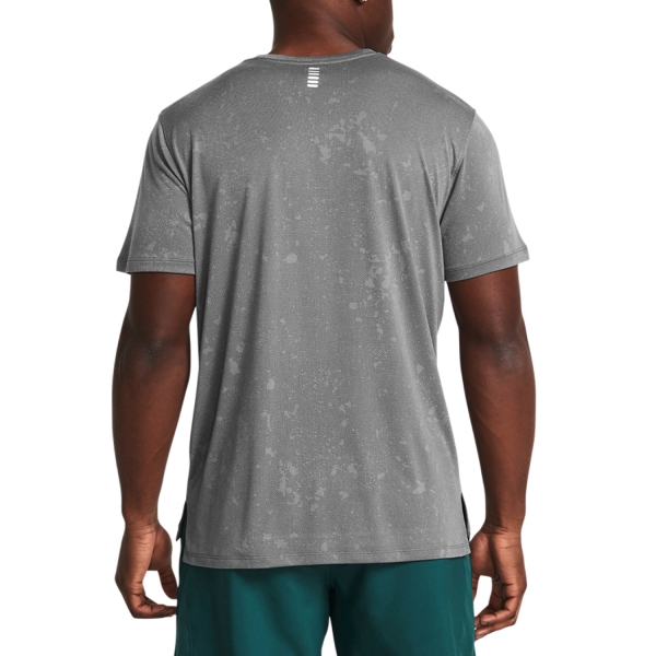 Under Armour Streaker Splatter T-Shirt - Titan Gray/Castlerock/Reflective