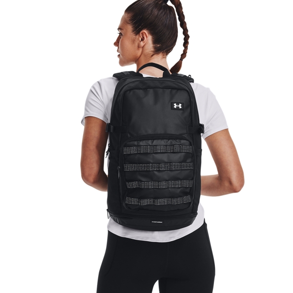 Under Armour Triumph Mochila - Black/Metallic Silver